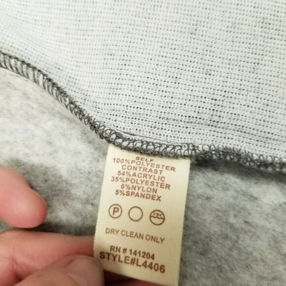 Hem & Thread Womens Small Herringbone Sleeveless Vest‎ Gray Retro Boho Indie - Picture 5 of 10